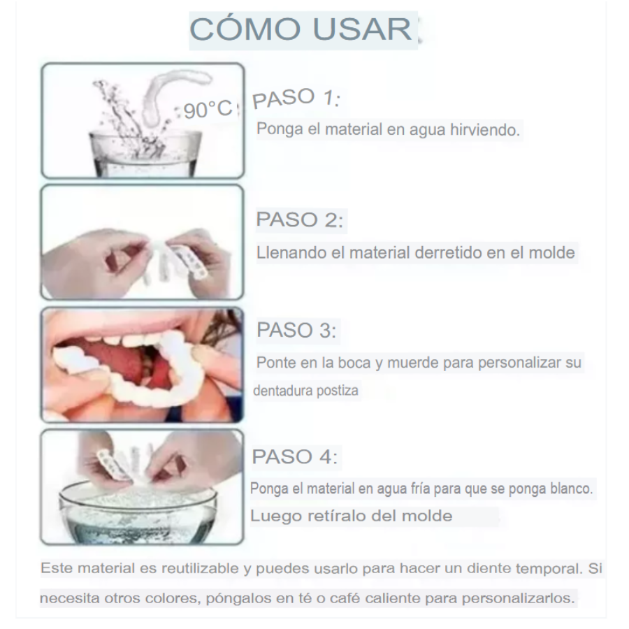 Carillas Dentales Perfecta Sonrisa IMPORTADAS